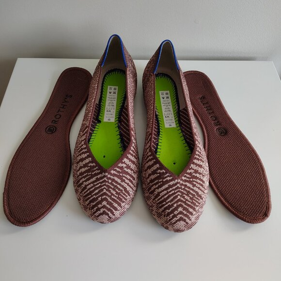 Rothy’s The Flat Desert Metallic - Women’s size 9 - NWOB - Picture 5 of 7